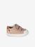 Baskets scratchées bébé garçon en toile beige imprimé+brun - vertbaudet enfant 