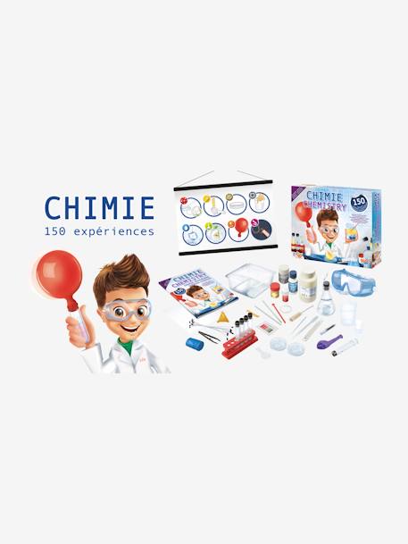 Chimie sans danger - 150 expériences Buki BLEU - vertbaudet enfant 