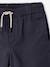 Bermuda garçon en twill anthracite+camel - vertbaudet enfant 