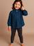 Blouse fille en jean Capsule mère-fille double stone - vertbaudet enfant 