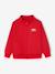 Sweat zippé garçon col camionneur marine+rouge+vert sapin - vertbaudet enfant 