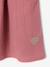 Jupe fille en gaze de coton beige+bleu grisé+rose+vert sauge+vieux rose+violet - vertbaudet enfant 