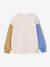Sweater voor jongens met ronde hals en lange mouwen meerkleurig - vertbaudet enfant 