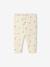 Legging bébé fille en maille côtelée vanille+vert sauge - vertbaudet enfant 