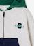 Sweat garçon zippéà capuche vert anglais - vertbaudet enfant 