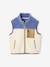 Sweater voor jongens zonder mouwen in sherpa meerkleurig - vertbaudet enfant 