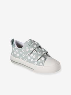 Chaussures-Baskets fleuries scratchées enfant collection maternelle