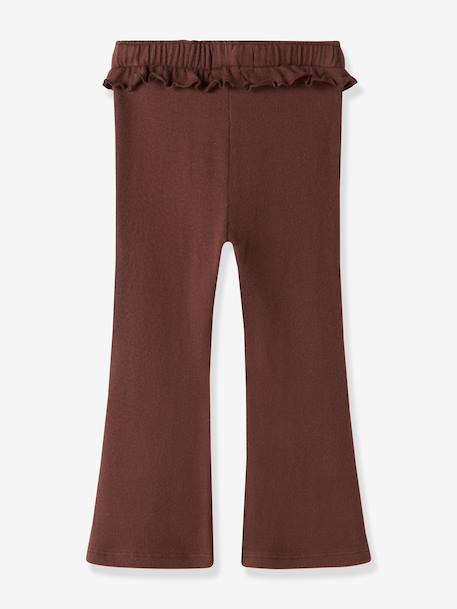 Pantalon bootcut fille Lil' Atelier bordeaux - vertbaudet enfant 