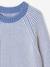 Trui voor jongens van gebreid materiaal blauw - vertbaudet enfant 