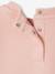 Baby sweater met bedrukte boodschap framboos+roze (poederkleur)+vanille - vertbaudet enfant 