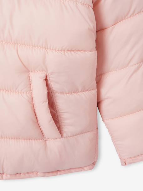 Licht donsjack voor babymeisjes ecru - vertbaudet enfant 