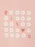 Baby sweater met bedrukte boodschap framboos+roze (poederkleur)+vanille - vertbaudet enfant 