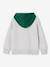 Sweater met rits met capuchon voor jongens Engels groen - vertbaudet enfant 