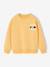 Sweat col rond garçon manches lo bois de rose+jaune pastel - vertbaudet enfant 