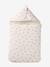 Nid d'ange enveloppant en coton beige imprimé+blanc+bleu glacier+bleu grisé+imprimé grenier+vanille - vertbaudet enfant 