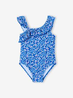 -Maillot de bain fille à fleurs 1 pièce