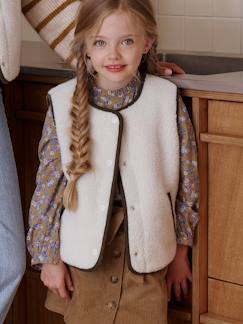 Garçon-Pull, gilet, sweat-Gilet mixte sans manches réversible capsule famille