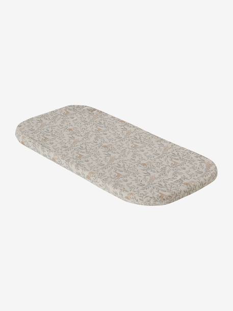 Flexibele babywieg in stof beige, bedrukt+grijsblauw - vertbaudet enfant 