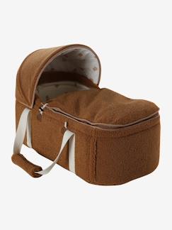 -Couffin bébé souple fausse fourrure 