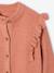 Gilet fille volants fantaisie bronze+rose poudré - vertbaudet enfant 