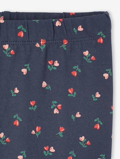Legging fille imprimé bleu+encre+mauve+rose imprimé+vert amande+vert d'eau+vert imprimé - vertbaudet enfant 