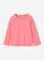 Lot de 3 t-shirts fille fantaisie manches longues anthracite+bleu grisé+écru+indigo+mauve+rose - vertbaudet enfant 