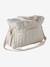 24-uurs tas MAMA TEDDY cappuccino+ecru+wit+wit, bedrukt - vertbaudet enfant 