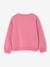 Sweat fille motif imprimé anthracite+corail+encre+pivoine+sauge+vanille+violet+violine - vertbaudet enfant 