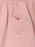 Jupe fille poches coeurs rose - vertbaudet enfant 