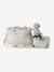 24-uurs tas MAMA TEDDY cappuccino+ecru+wit+wit, bedrukt - vertbaudet enfant 
