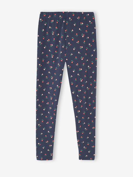 Legging fille imprimé bleu+encre+mauve+rose imprimé+vert amande+vert d'eau+vert imprimé - vertbaudet enfant 