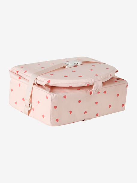 Rehausseur de chaise beige imprimé+blanc imprimé+bleu grisé+écru+GRIS+multicolore+noisette+noisette+rayé blanc+rose pâle - vertbaudet enfant 
