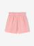 Short en gaze de coton fille bleu clair+blush - vertbaudet enfant 