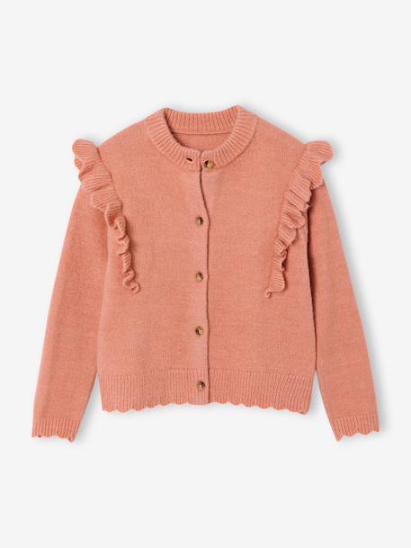 Fille-Gilet fille volants fantaisie