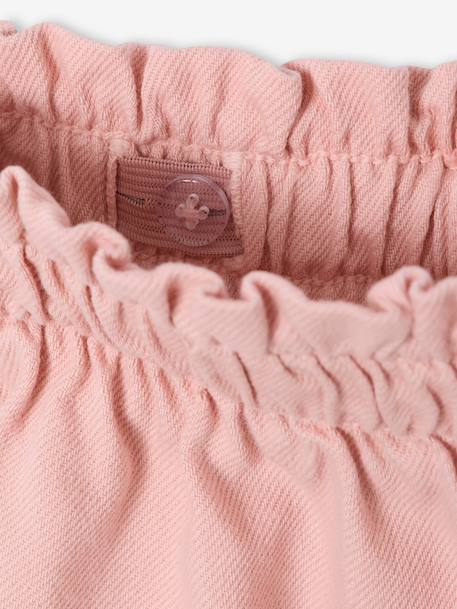 Jupe fille poches coeurs rose - vertbaudet enfant 