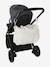 24-uurs tas MAMA TEDDY cappuccino+ecru+wit+wit, bedrukt - vertbaudet enfant 