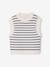 Pull sans manche fille camel+écru - vertbaudet enfant 