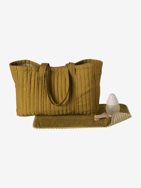 Sac totebag City olive - vertbaudet enfant 