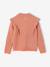 Gilet fille volants fantaisie bronze+rose poudré - vertbaudet enfant 