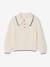 Pull fille en maille fantaisie écru - vertbaudet enfant 
