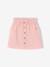 Jupe fille poches coeurs rose - vertbaudet enfant 