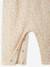 Fleece romper + hoofdband baby ecru+vanille - vertbaudet enfant 