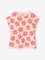Lot de 3 tee-shirts fille fantaisie manches courtes bleu pâle+rose poudré - vertbaudet enfant 