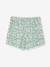 Short fille sport en molleton marine+vanille+vert d'eau - vertbaudet enfant 