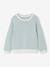 Gestreepte meisjestrui grijsblauw+marineblauw - vertbaudet enfant 
