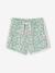 Short fille sport en molleton marine+vanille+vert d'eau - vertbaudet enfant 