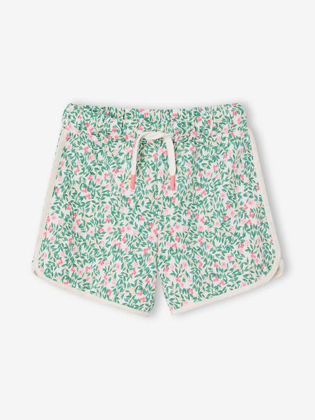 Fille-Short-Short fille sport en molleton 