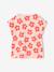 Set van 3 Basics meisjesshirts met korte mouwen bleekblauw+roze (poederkleur) - vertbaudet enfant 