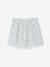 Short en gaze de coton fille bleu clair+blush - vertbaudet enfant 