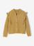 Gilet fille volants fantaisie bronze+rose poudré - vertbaudet enfant 